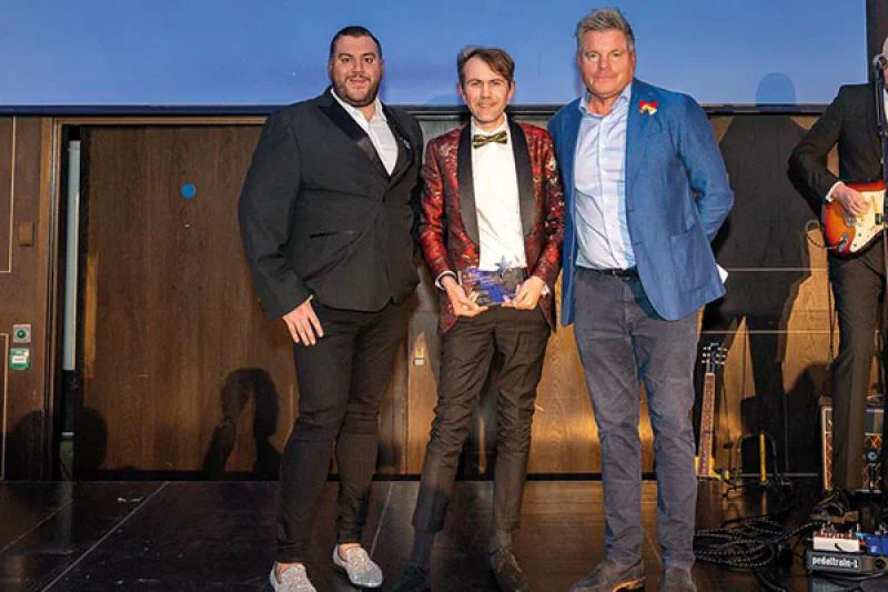 Ashley Quint received the award for ESG Champion of the Year 2023 from The Advantage Travel Partnership