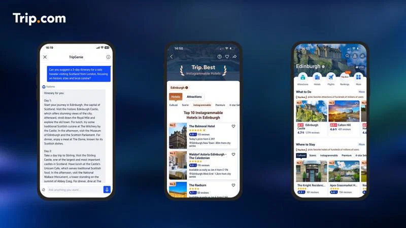 Trip.com launched its AI-driven tool TripGenie in 2023