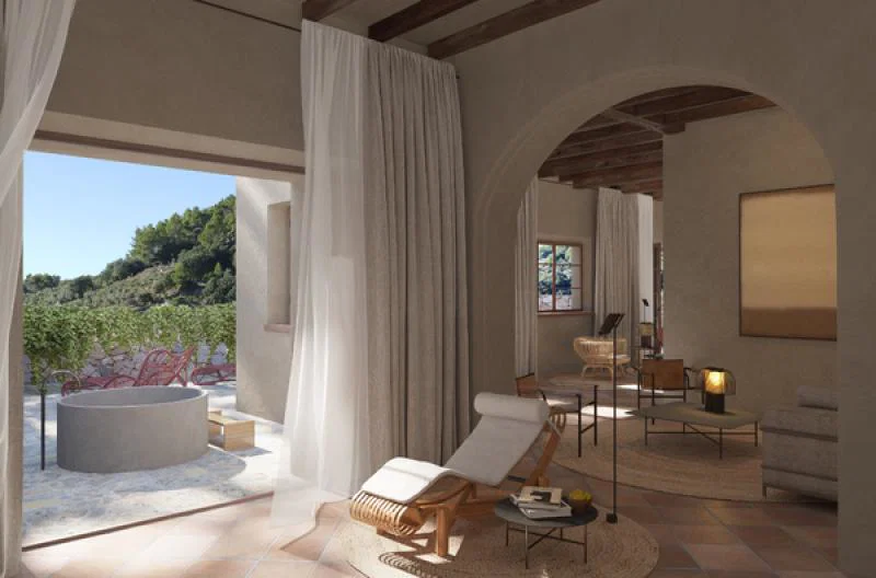 The Salón Suite in Hotel Valldemossa