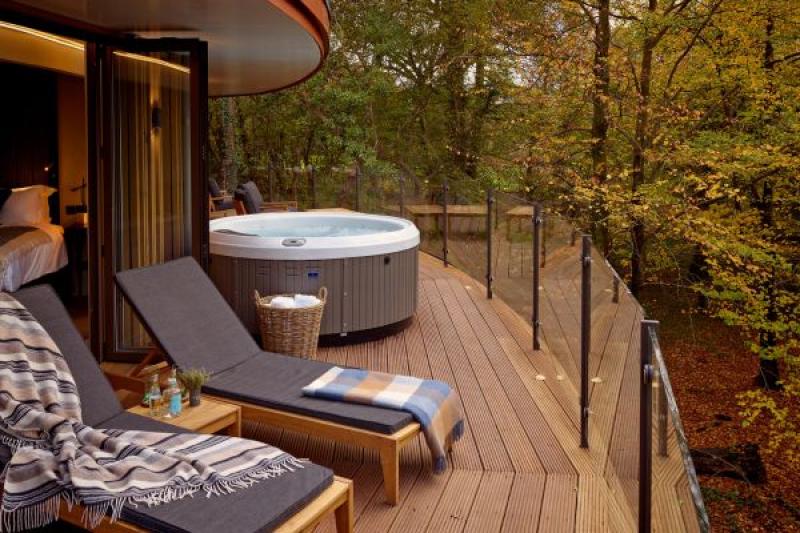 Chewton Glen's treehouses