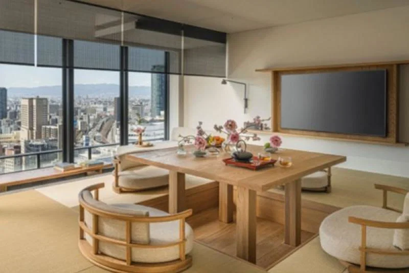 Four Seasons Osaka offers guests a contemporary ryokan experience