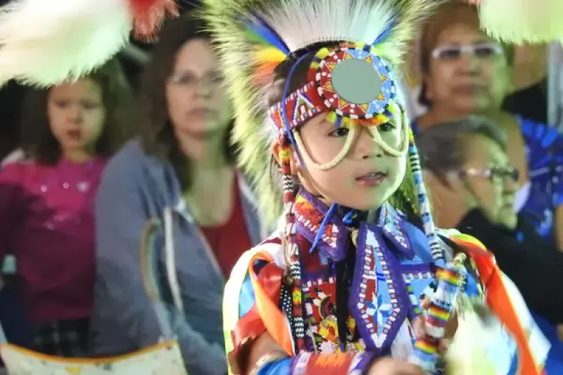 Indigenous Canadian girl