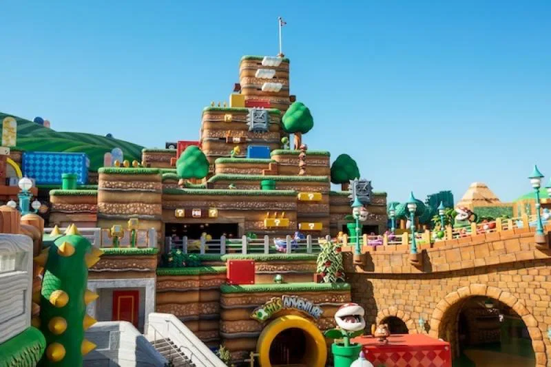 Guests will meet the likes of Mario Luigi, Princess Peach and Donkey Kong