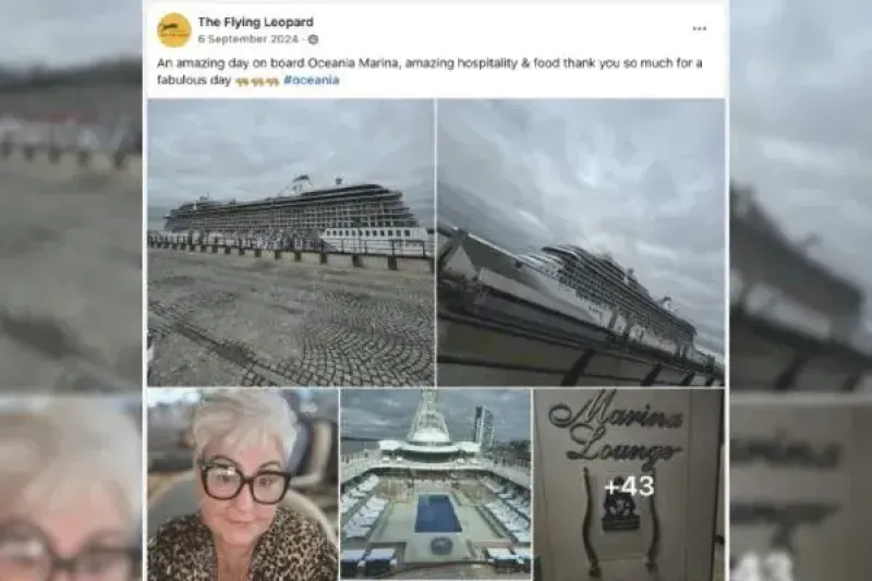 Social post, Oceania Marina, April 2025