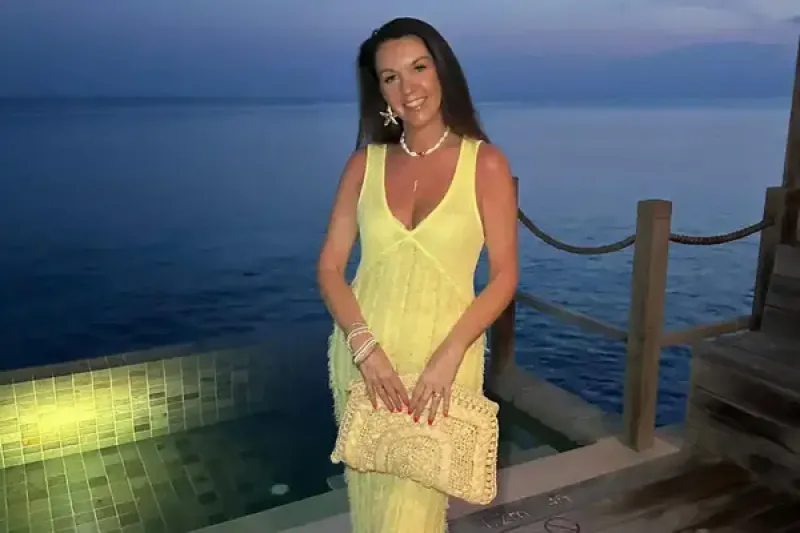 Angela Mayall in the Maldives