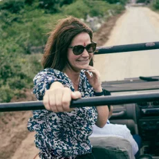 South Asia programme manager Jess Andrews