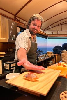 Chef Yancy Knapp, Wild Coast Sushi 