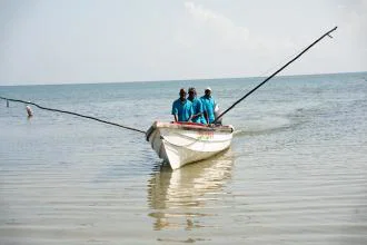 Small fishing boat