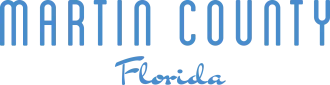Martin County Florida logo in blue