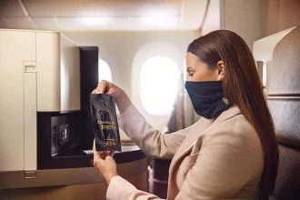 Wearing face masks during flights has gained acceptance, research shows
