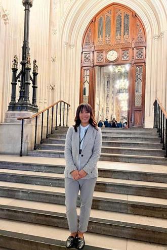 Networking with other businesswomen during the event at the House of Commons was a highlight for Sumner