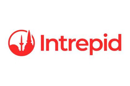 Intrepid Travel logo in red