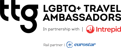 TTG LGBTQ+ Travel Ambassadors 2026 logo